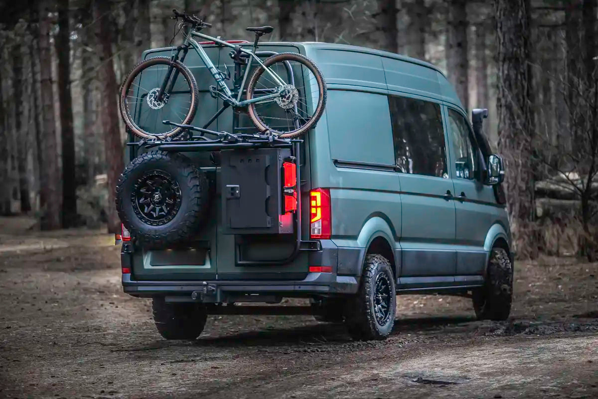 Sequoia Bike Carrier Cargo Frame / Crafter-MAN - Trailborn Equipment