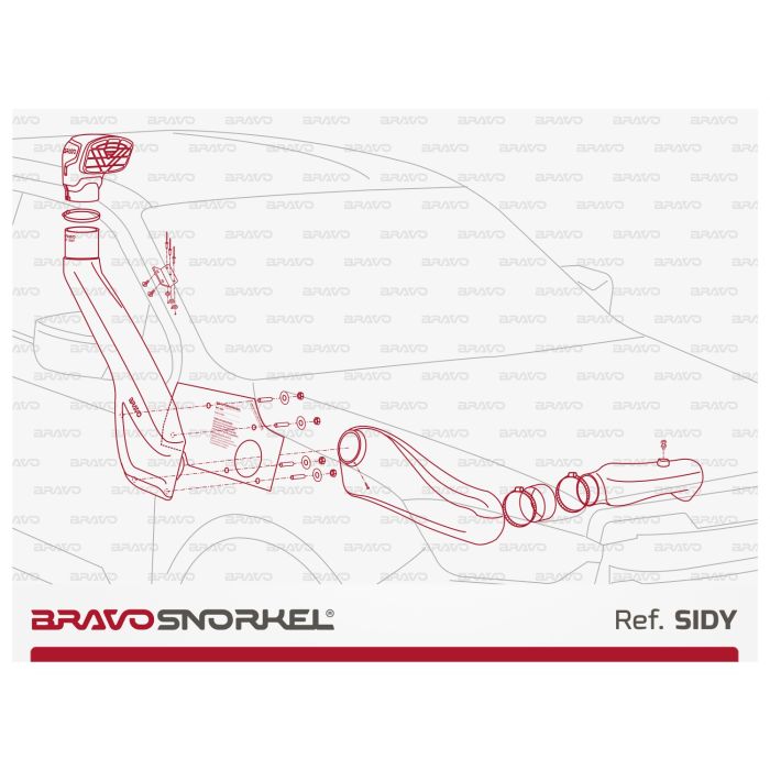 BRAVO Snorkel Isuzu D-Max (2020-present)