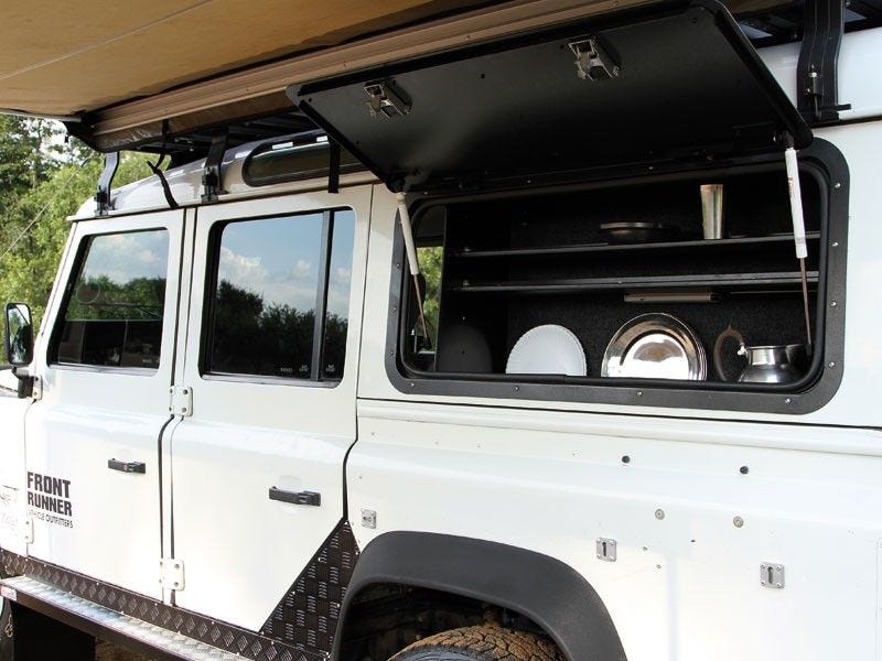 Land Rover Defender (1983-2016) Gullwing Window / Aluminium - Trailborn Equipment
