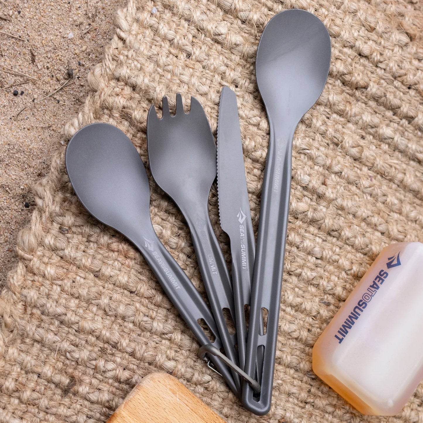 Frontier Ultralight Cutlery Set - Spork & Knife - Trailborn Equipment