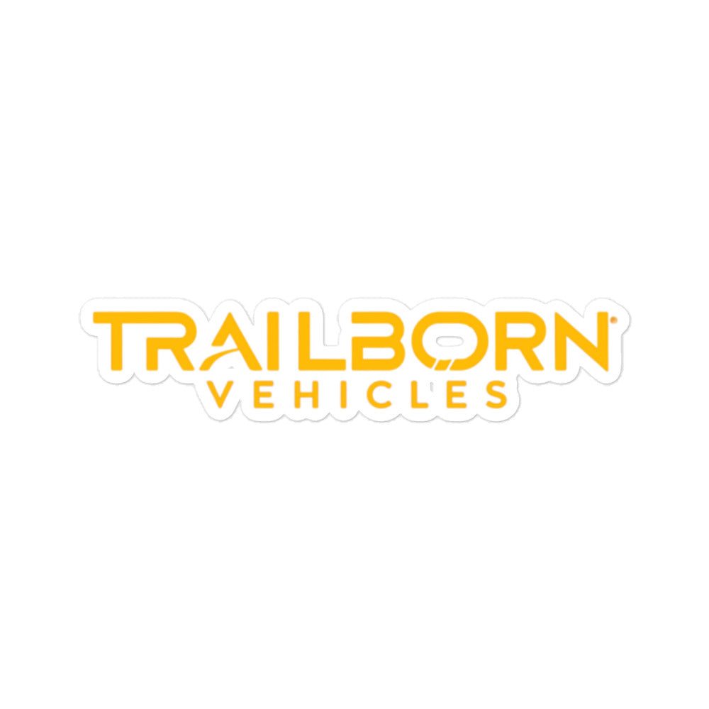 Bubble-free stickers - Trailborn Equipment