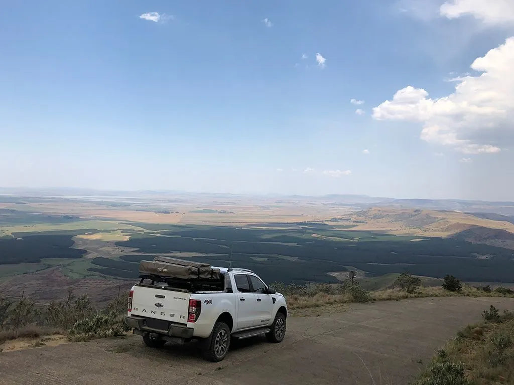 Ford Ranger (2012-Current) Roll Top Slimline II Load Bed Rack Kit - Trailborn Equipment