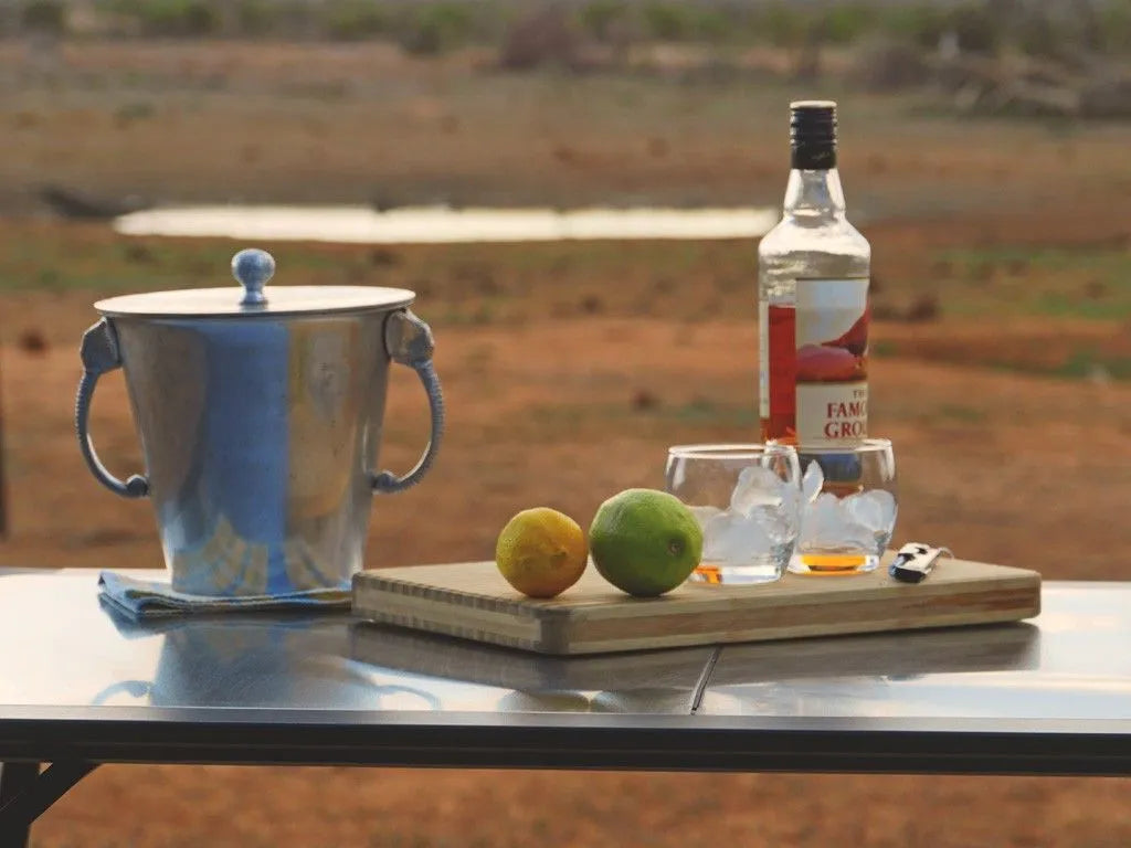 Pro Stainless Steel Camp Table - Trailborn Equipment