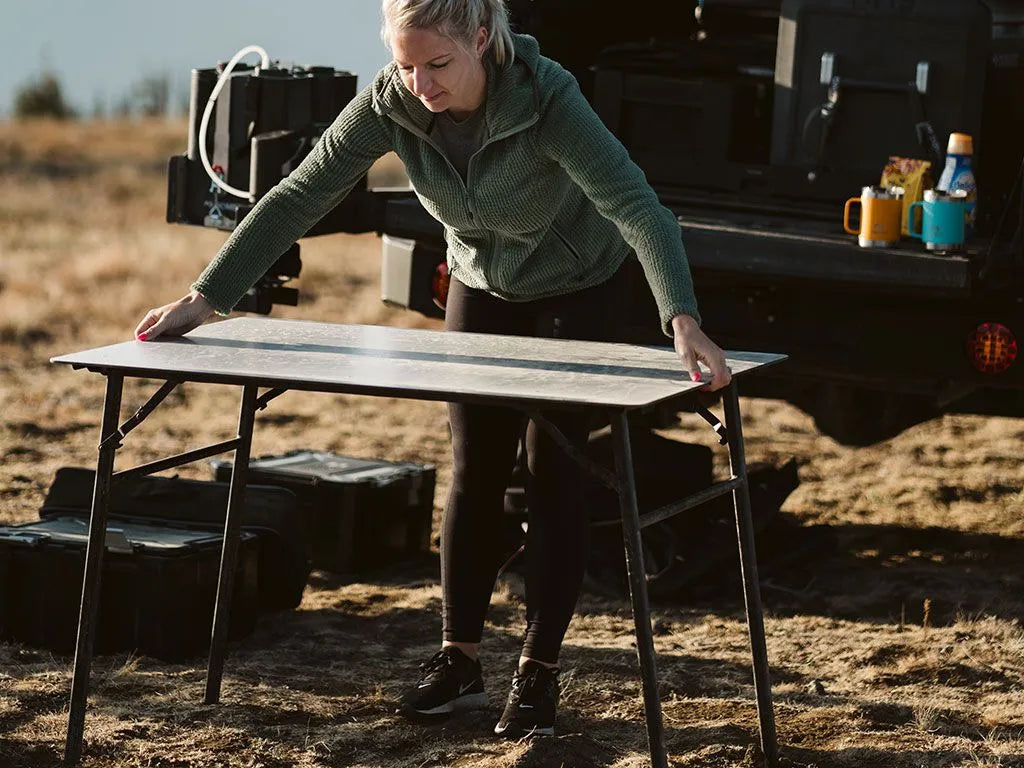 Under Rack Table - Trailborn Equipment