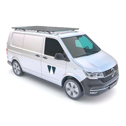 Roof rack Volkswagen T5/T6 Caravelle/Transporter SWB 2003- (1434x2564) - Trailborn Equipment