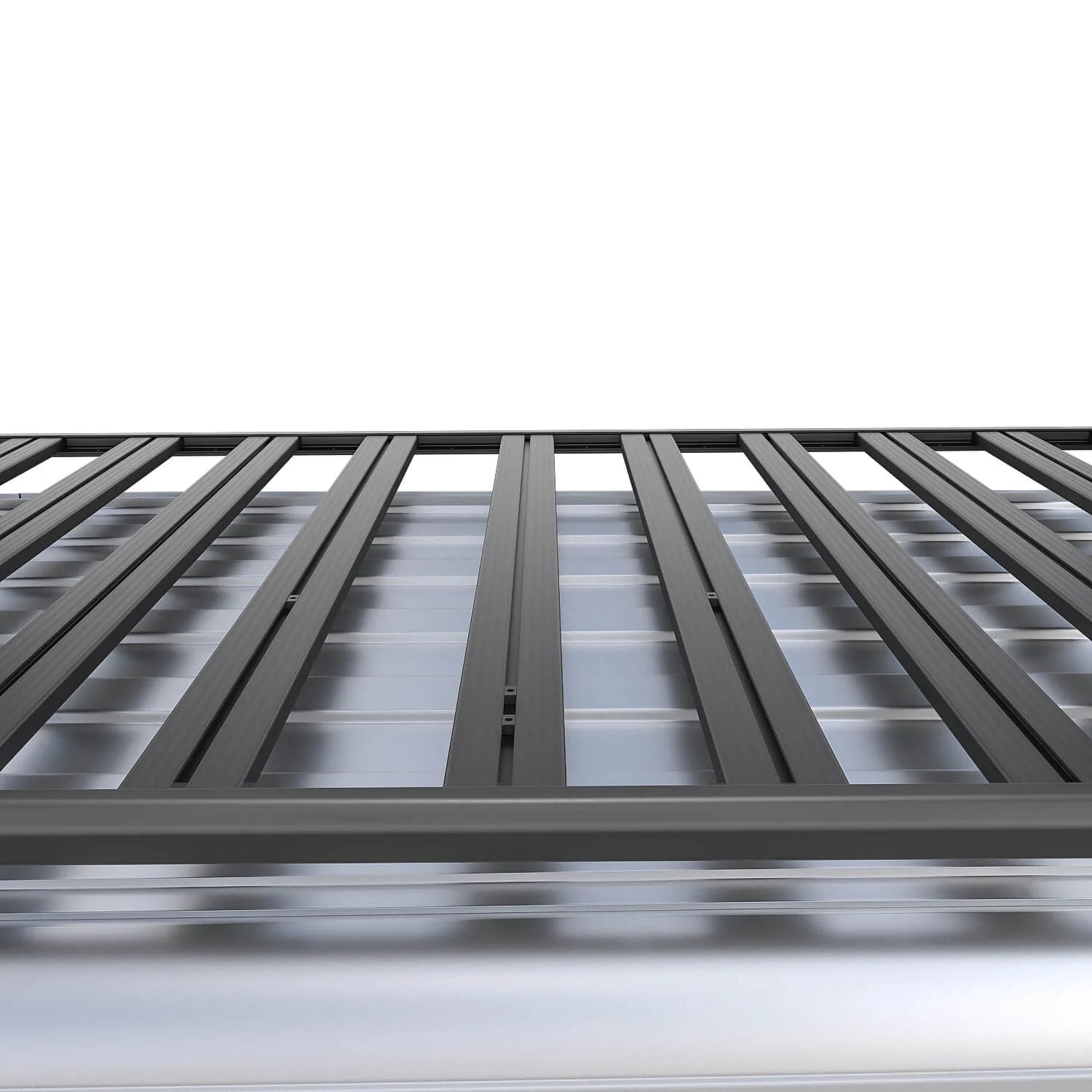 Roof rack Volkswagen T5/T6 Caravelle/Transporter SWB 2003- (1434x2564) - Trailborn Equipment