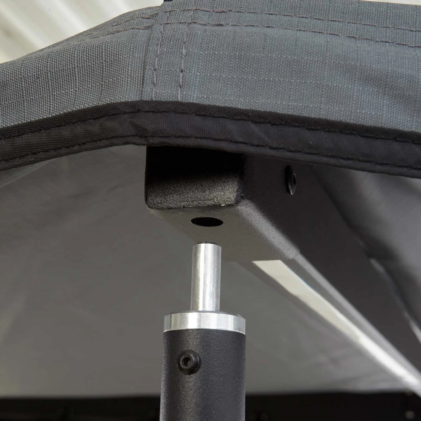 270° Awning Leaf Extended Left 250cm Grey