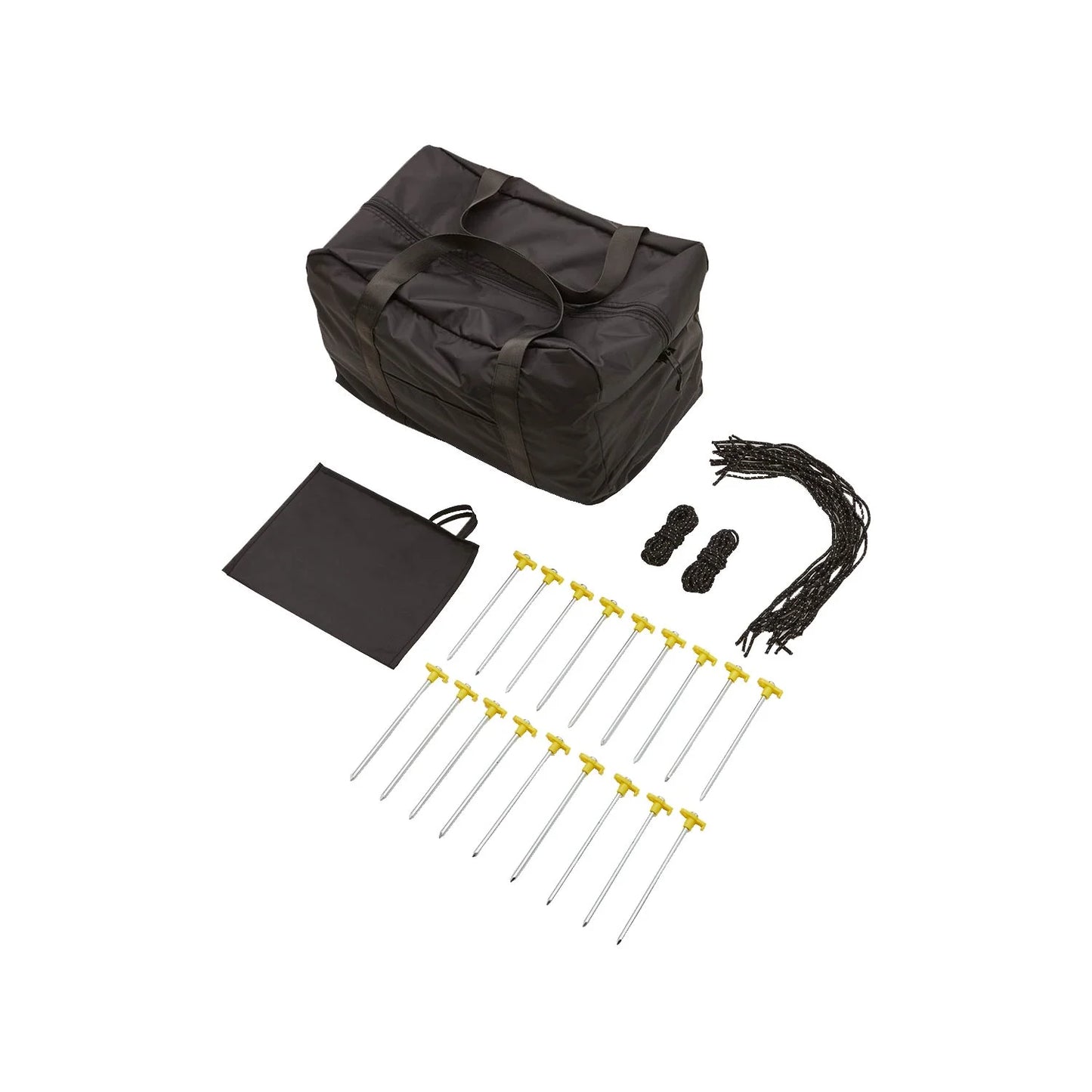 Awning Walls for 270° Awning Leaf Extended Left 250cm Grey - Trailborn Equipment