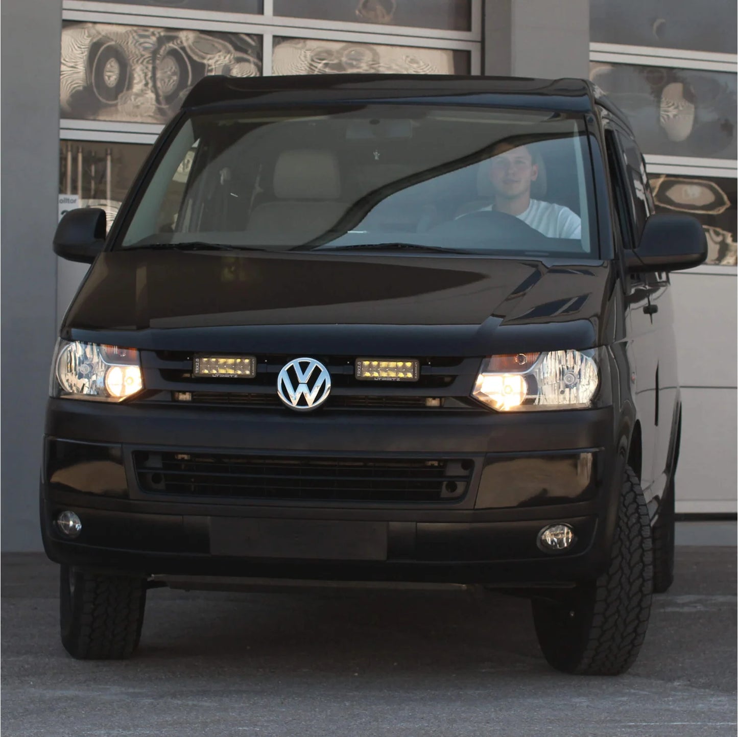 VW T5.1 driving lights grill integration kit ece Plug & Play - Trailborn Equipment