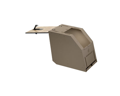 Moon Box IO 25cm Brown