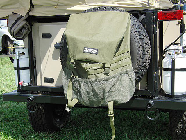 Trasharoo Spare Tire Trash Bag (Green) - Trailborn Equipment