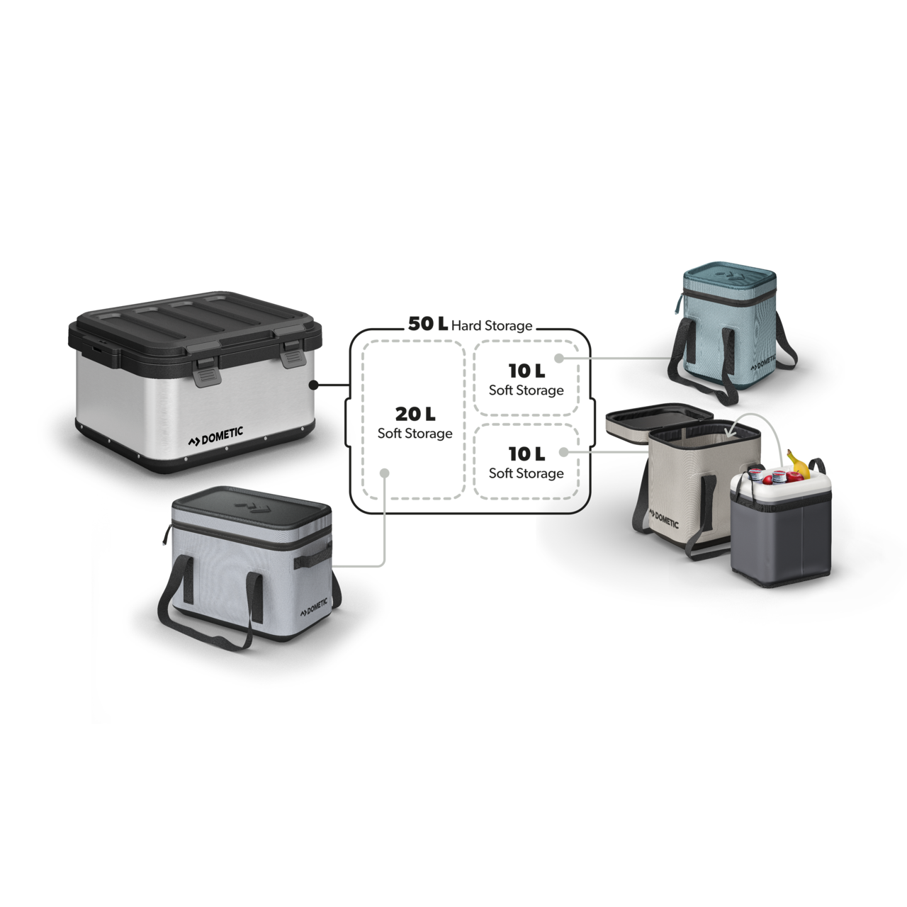 Dometic GO Hard Storage 50L - Trailborn Equipment