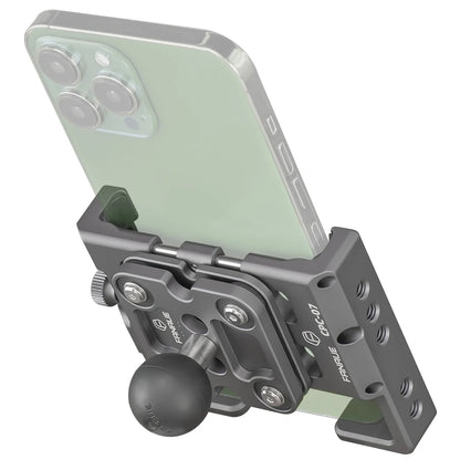 FANAUE CPC-07SA Universal Phone Holder with 1'' Ball for Smartphones with a Width of 2.3" to 3.4" - Trailborn Equipment