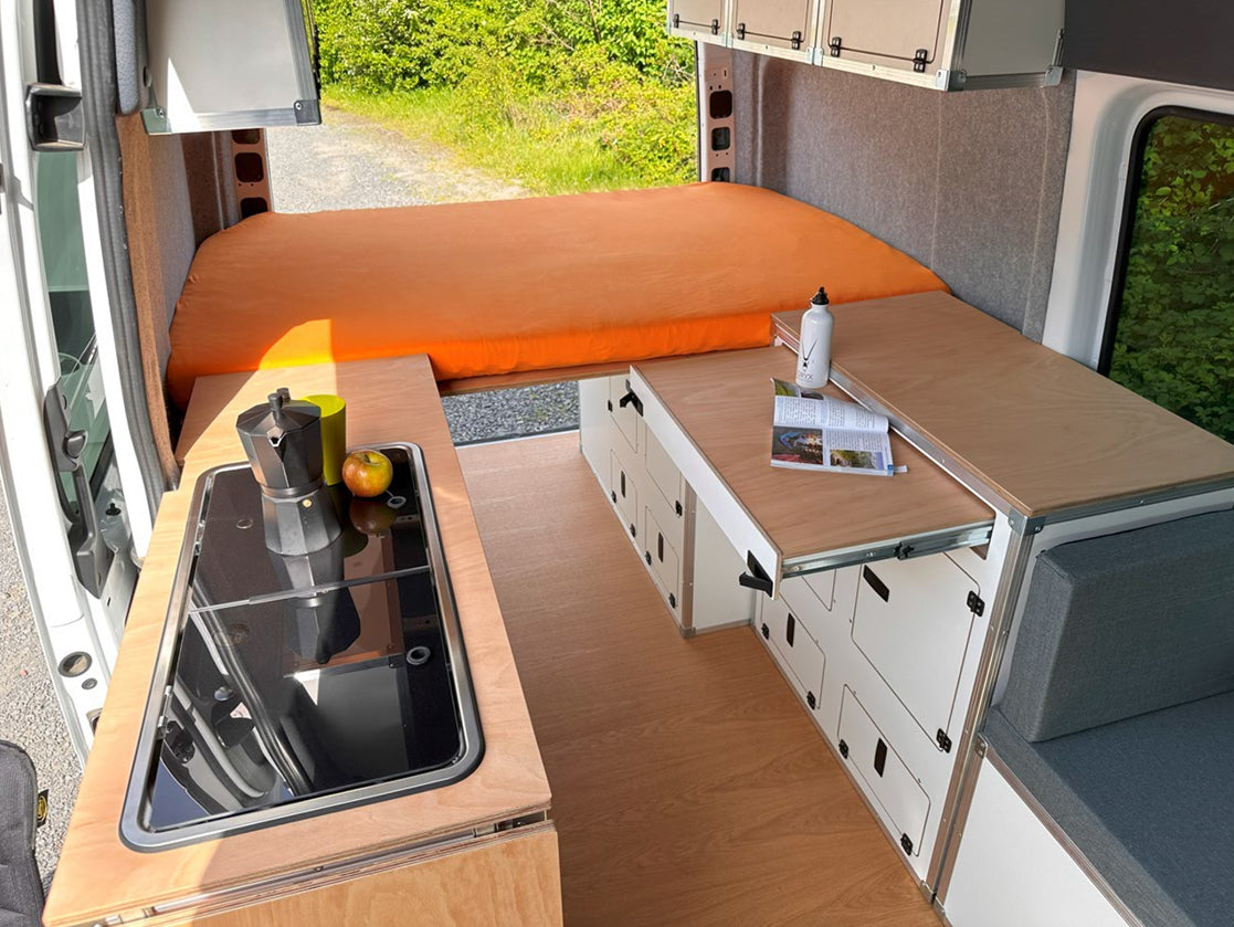 Camper Van Furniture Interior System Set - Trailborn Equipment