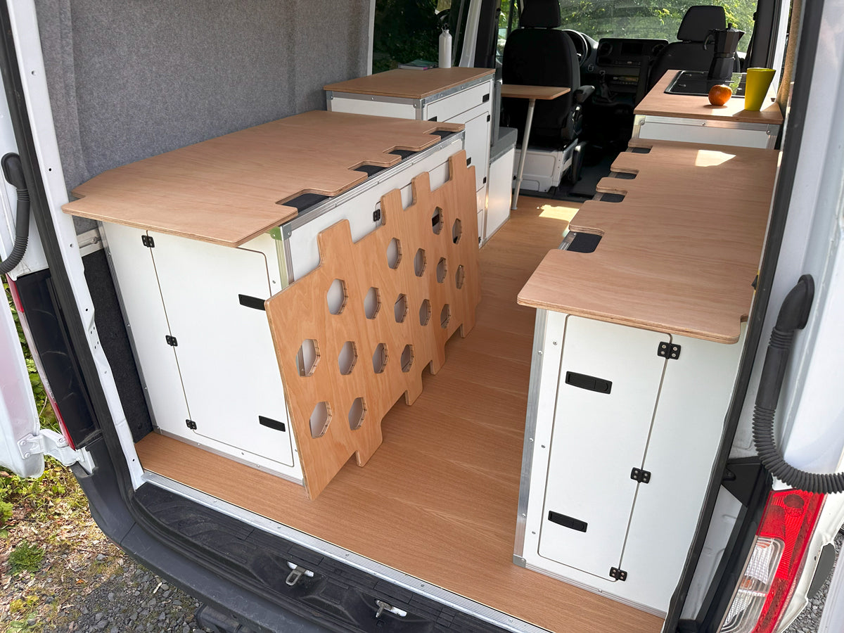 Camper Van Furniture Interior System Set - Trailborn Equipment