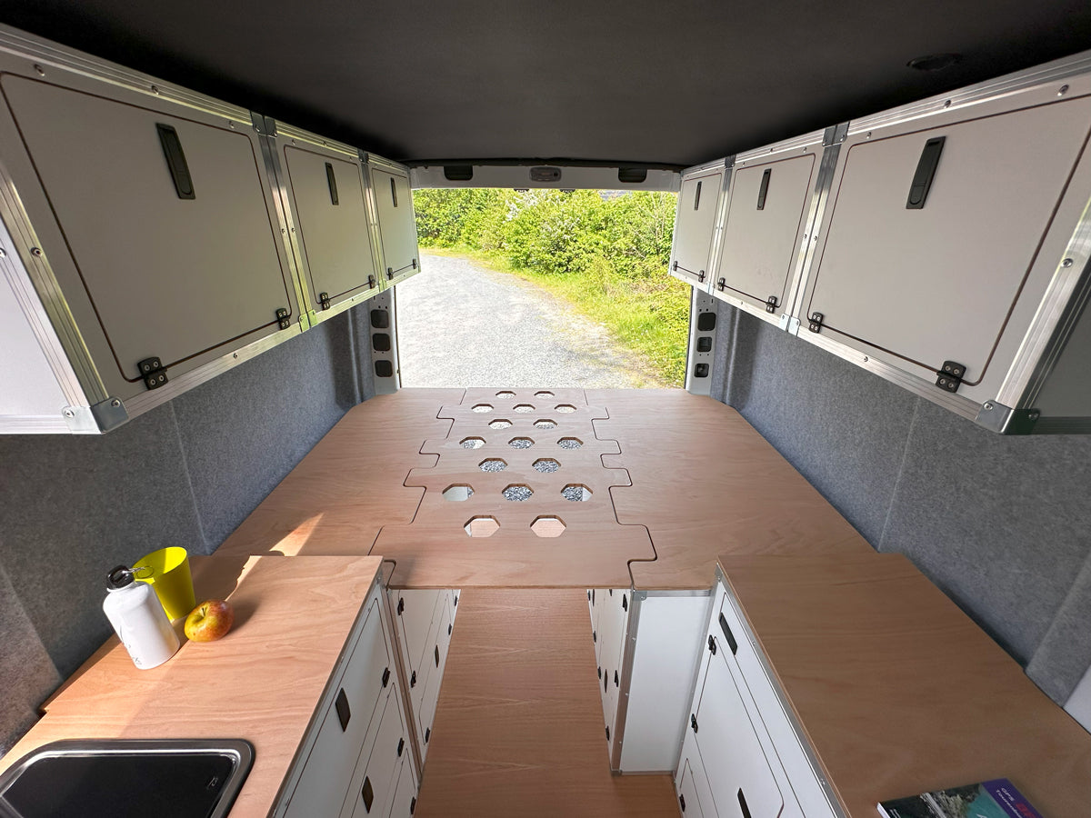 Camper Van Furniture Interior System Set - Trailborn Equipment