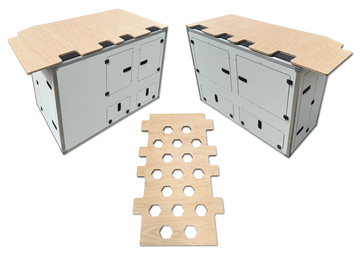 Camper Van Furniture Interior System Set - Trailborn Equipment