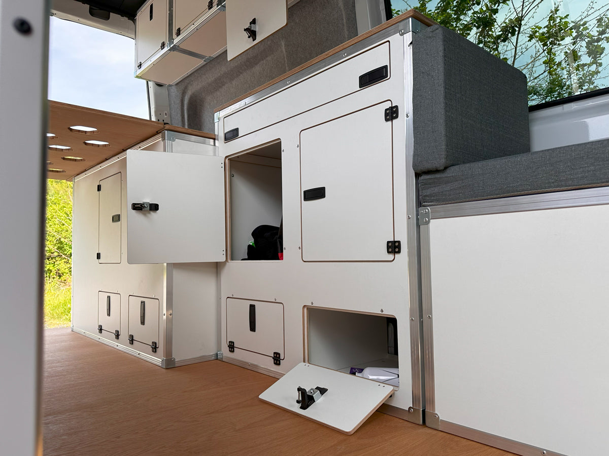 Camper Van Furniture Interior System Set - Trailborn Equipment