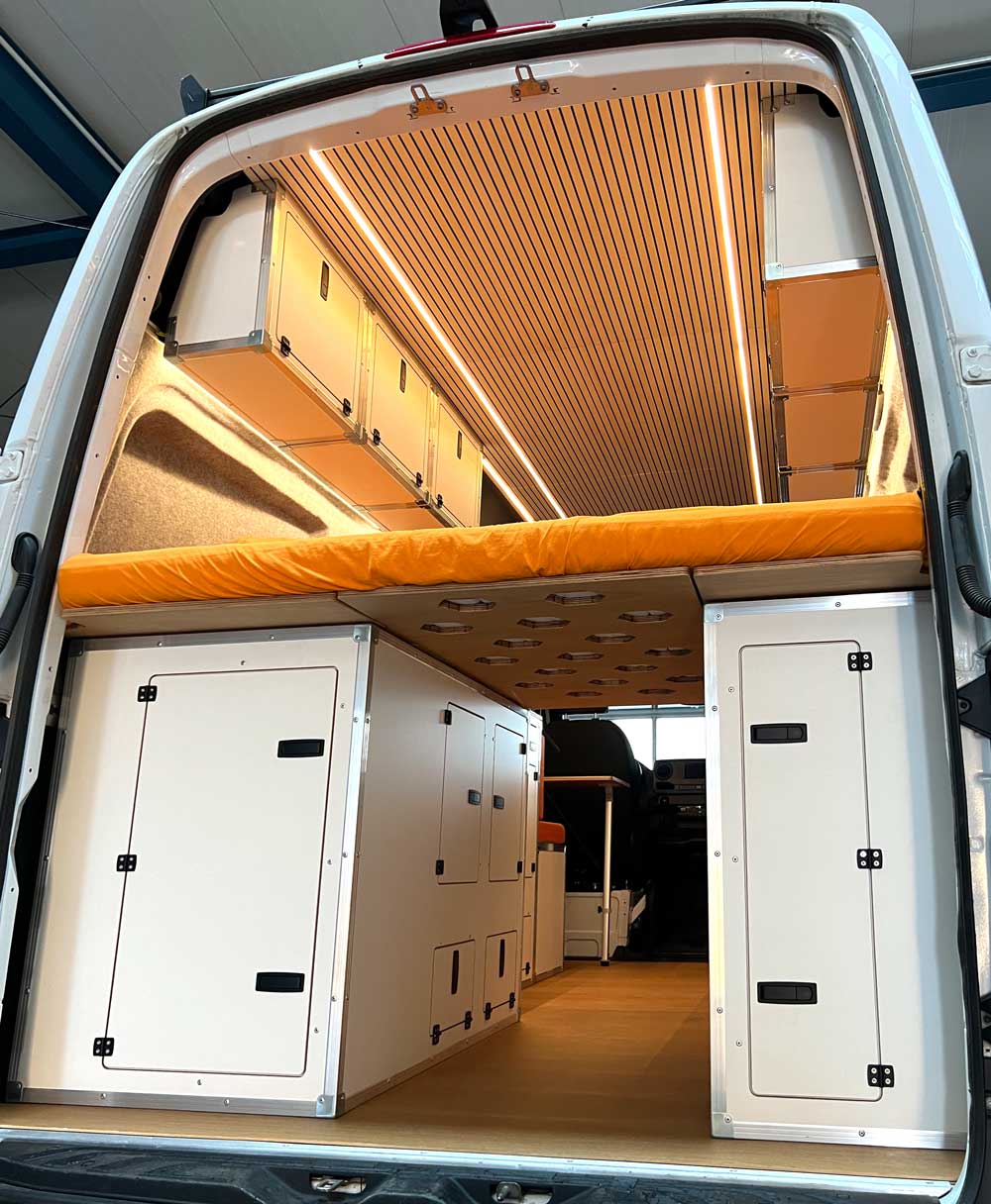 Camper Van Furniture Interior System Set - Trailborn Equipment