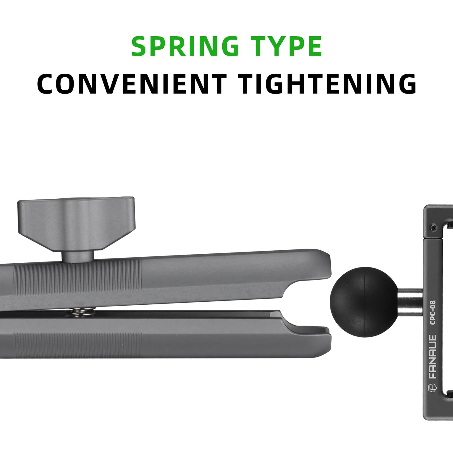 FANAUE DA-150 Aluminum Alloy Double Socket Arm - Trailborn Equipment