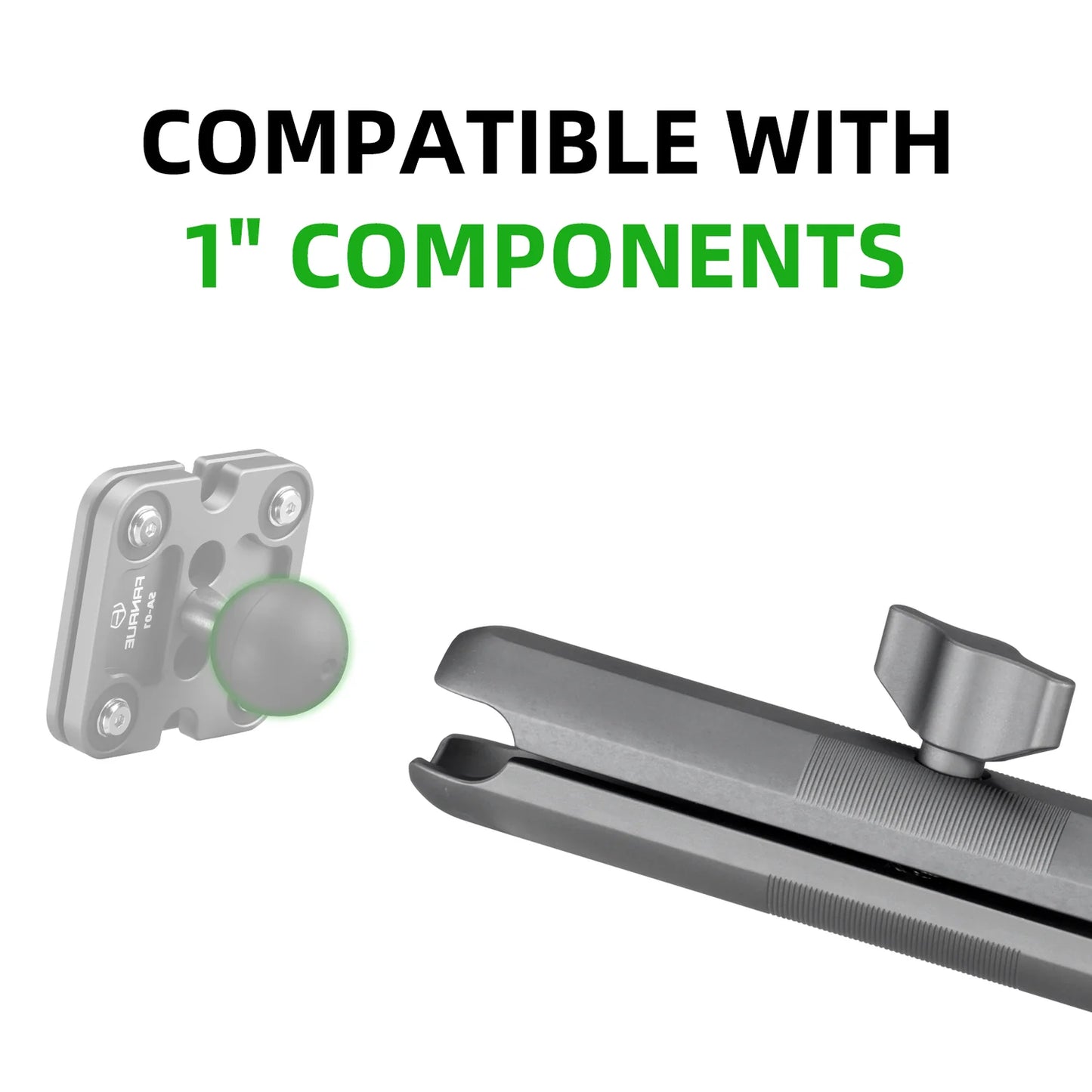 FANAUE DA-150 Aluminum Alloy Double Socket Arm - Trailborn Equipment