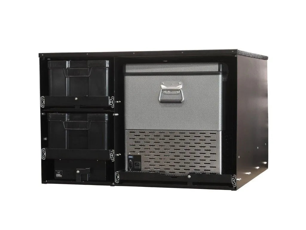 4 Cub Box Drawer & Fridge Slide Combo - Trailborn Equipment