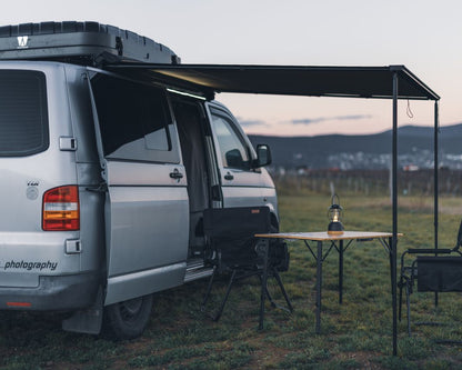 Side awning VICKYWOOD 250 cm black