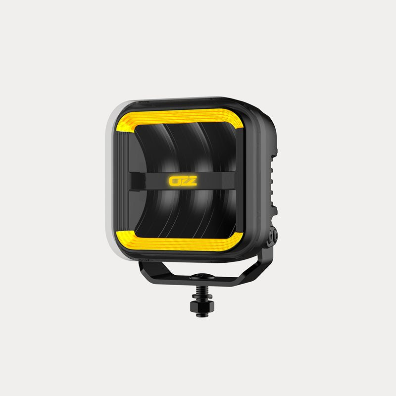 OZZ SQR 5" Extraljus med dynamiskt positionsljus