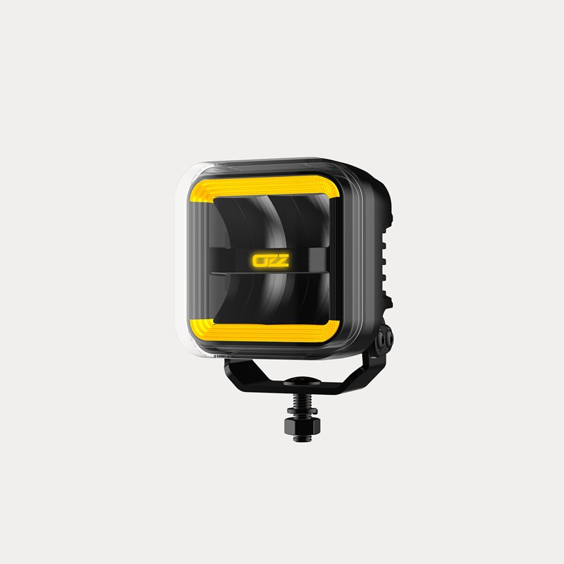 OZZ SQR 3" Extraljus med dynamiskt positionsljus