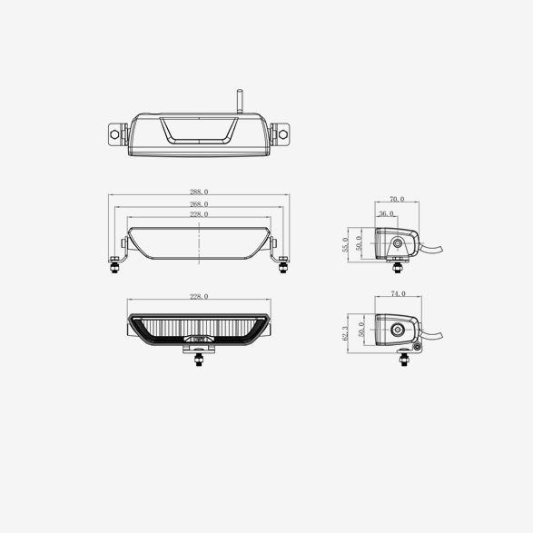 LED-Ramp OZZ XB1 P9