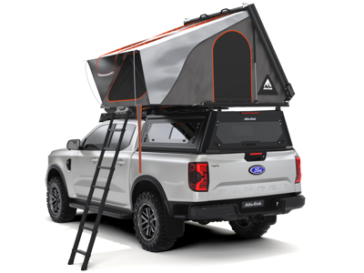 Alu-Cab 2-Sleeper Taktält Svart