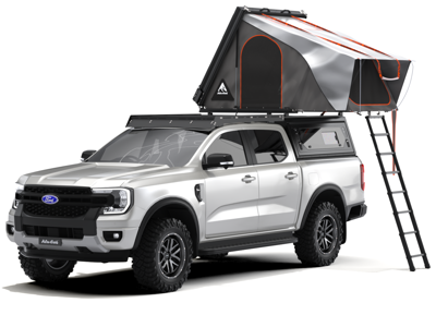 Alu-Cab 2-Sleeper Taktält Svart