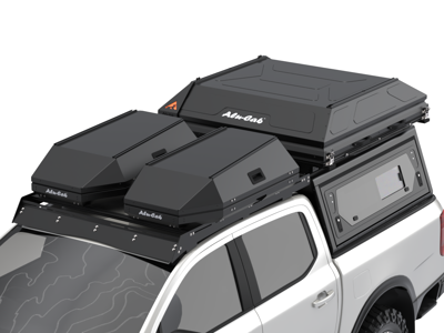 Alu-Cab 2-Sleeper Taktält Svart