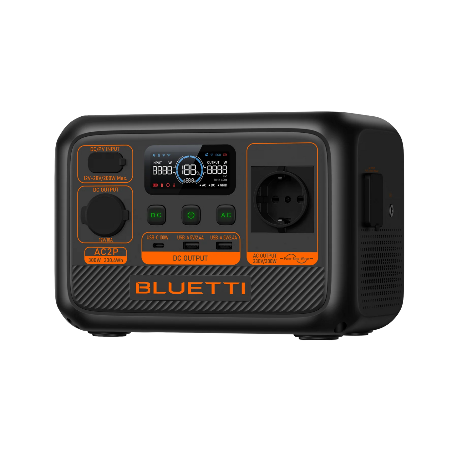 AC2P Portable Power Station | 300W 230,4Wh