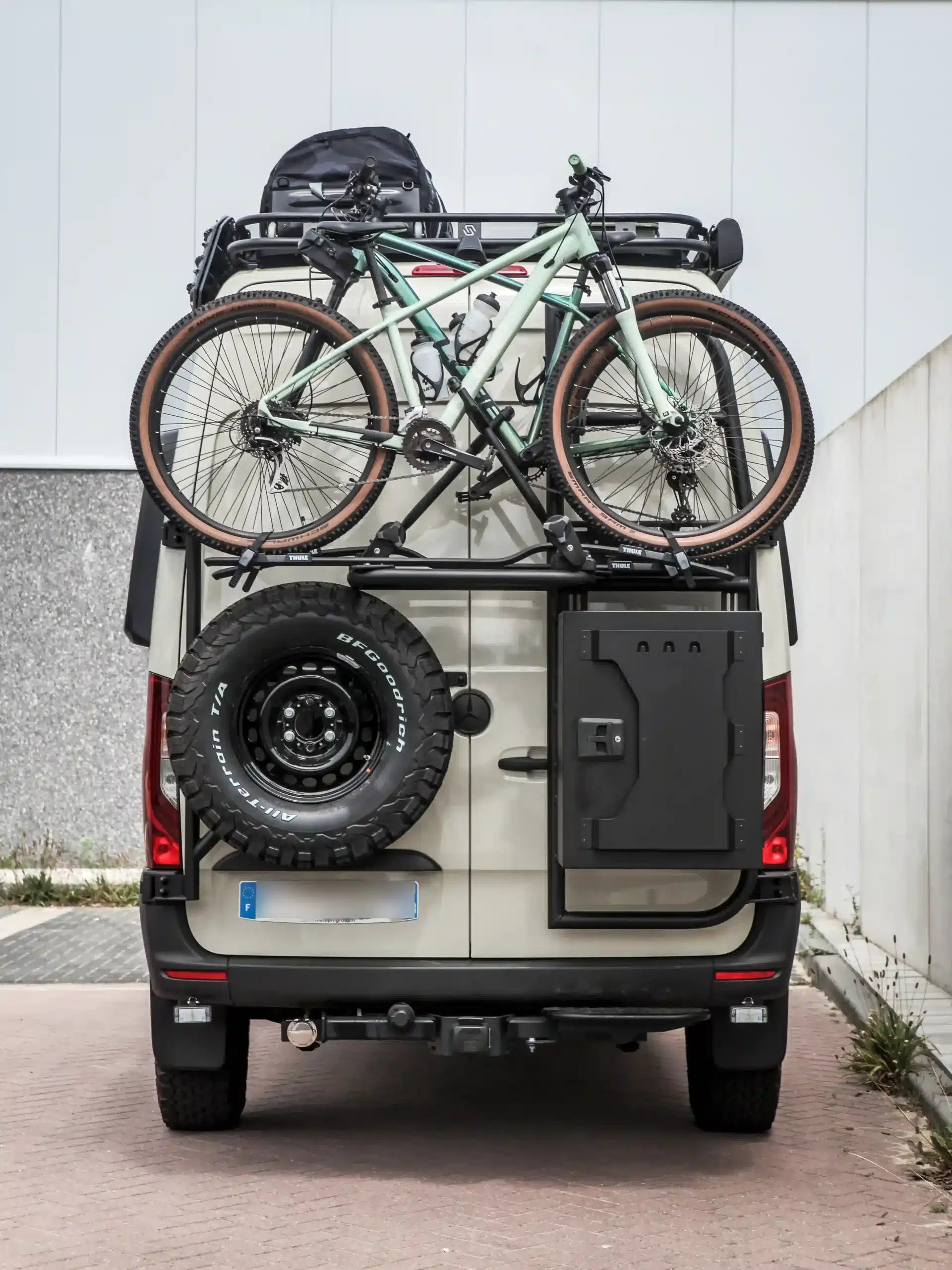 Sequoia Bike Carrier Cargo Frame Sprinter – Trailborn Equipment