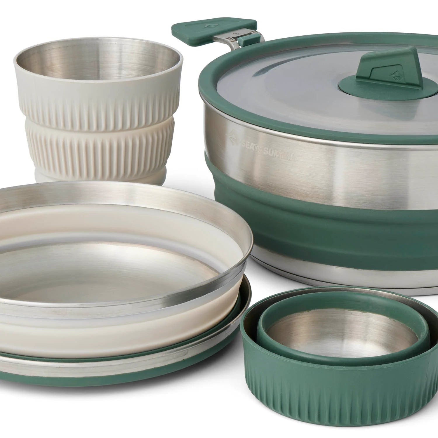 Detour Stainless Steel One Pot Cook Set - 5 Piece - Trailborn Equipment