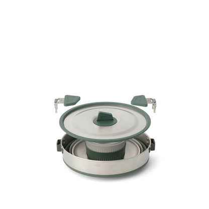 Detour Stainless Steel One Pot Cook Set - 5 Piece - Trailborn Equipment