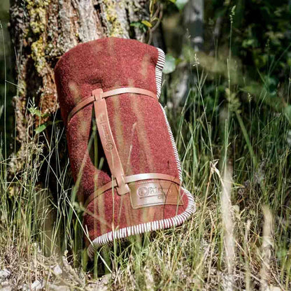 Petromax Wool Blanket, dark red/ brown - Trailborn Equipment