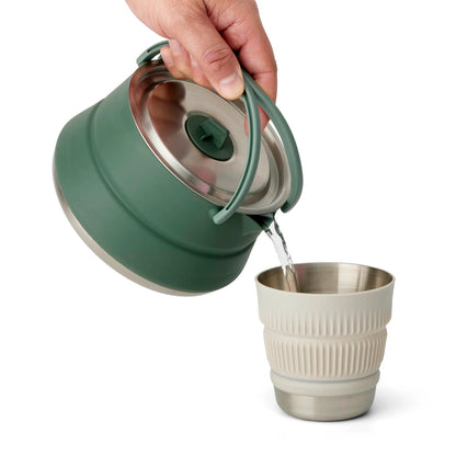 Detour Stainless Steel Collapsible Kettle - Trailborn Equipment