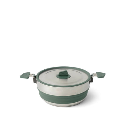 Detour Stainless Steel Collapsible Pot - Trailborn Equipment
