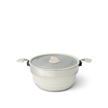 Detour Stainless Steel Collapsible Pot - Trailborn Equipment