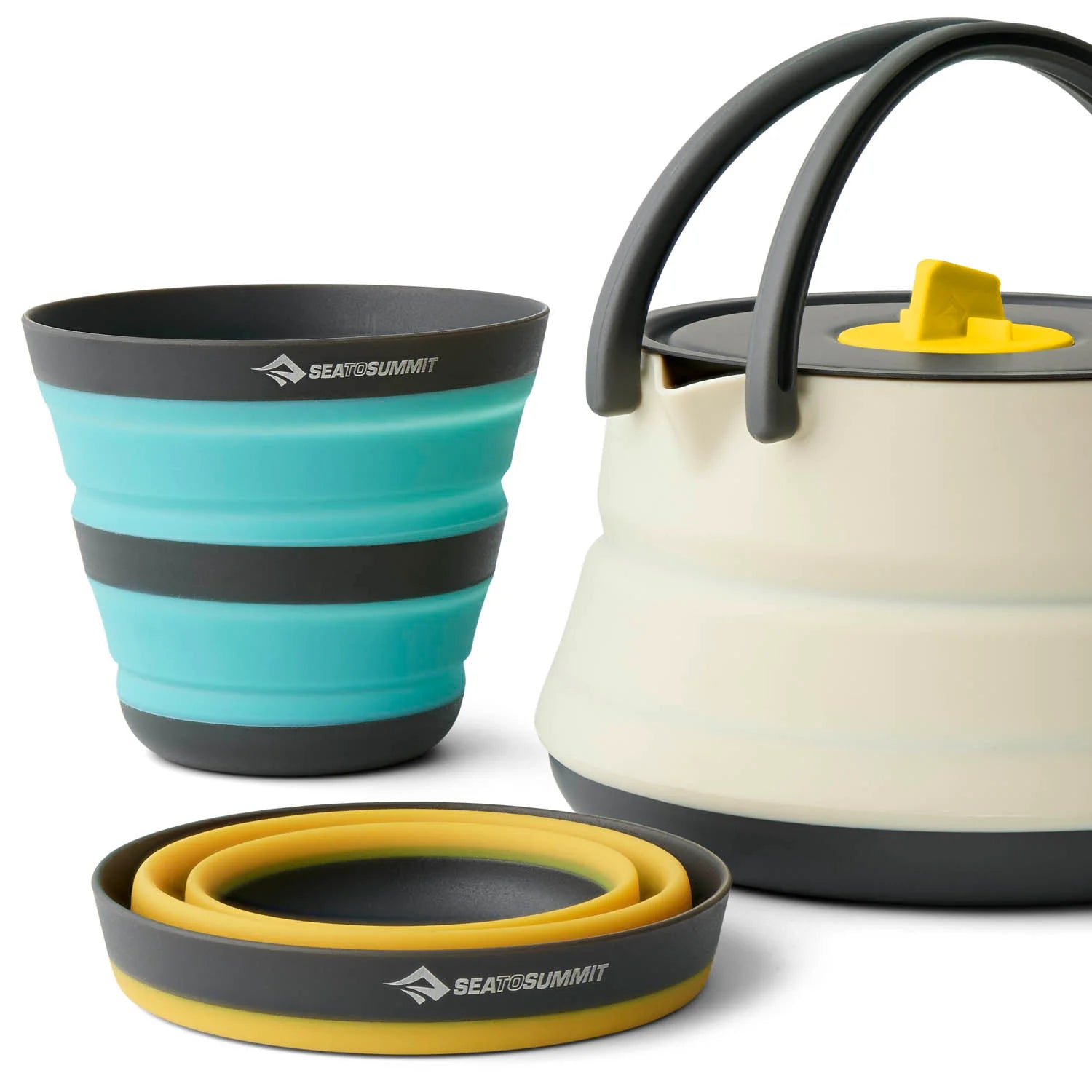 Frontier Ultralight Collapsible Kettle Cook Set - 3 Piece 2P - Trailborn Equipment