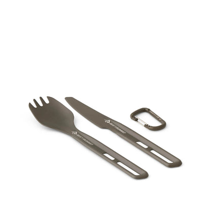 Frontier Ultralight Cutlery Set - Spork & Knife - Trailborn Equipment