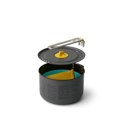 Frontier Ultralight One Pot Cook Set - 3 Piece 1.3L - Trailborn Equipment