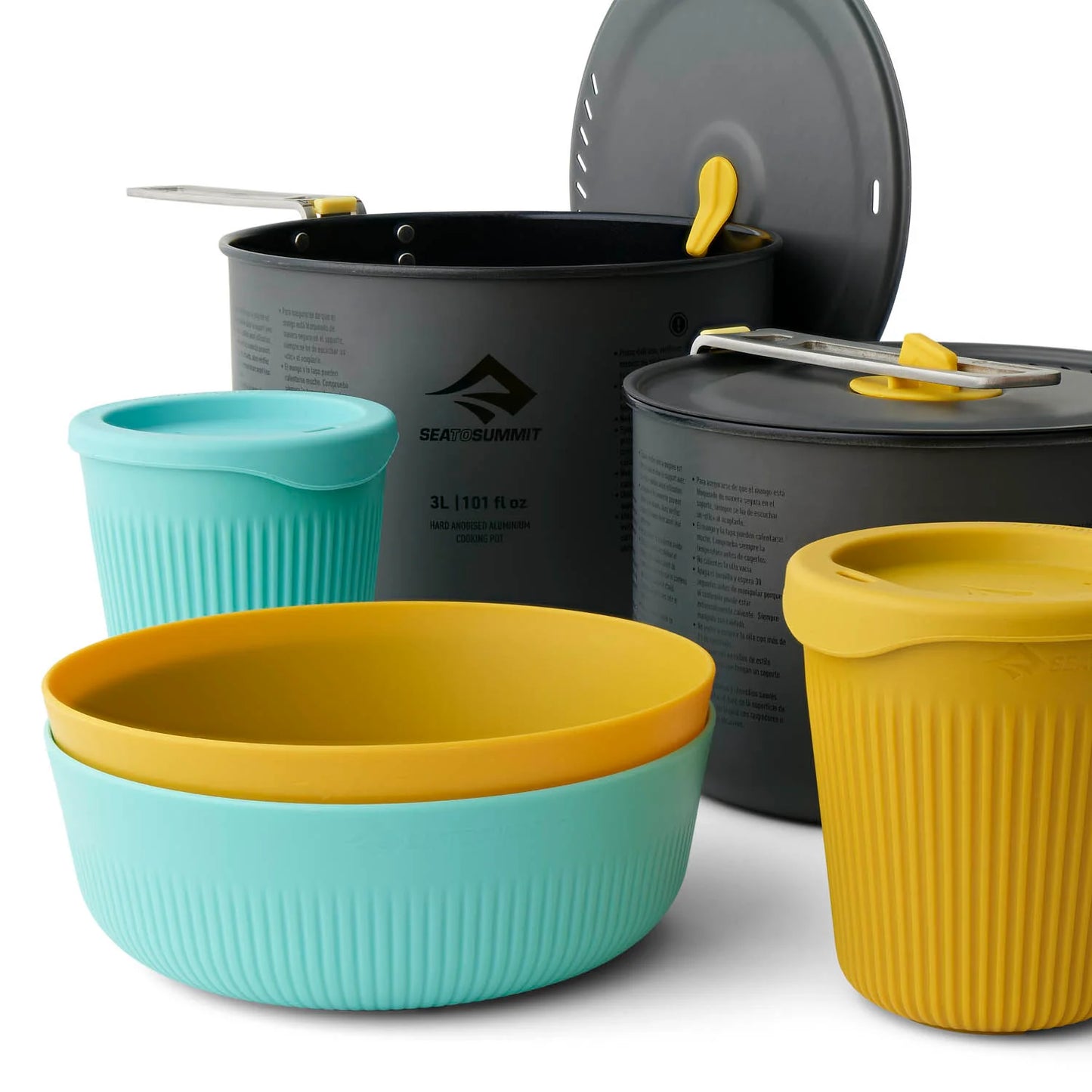 Frontier Ultralight Two Pot Cook Set - 6 Piece - Trailborn Equipment