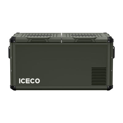 ICECO VL75PROD Compressor Fridge, Dual-Zone, Olive