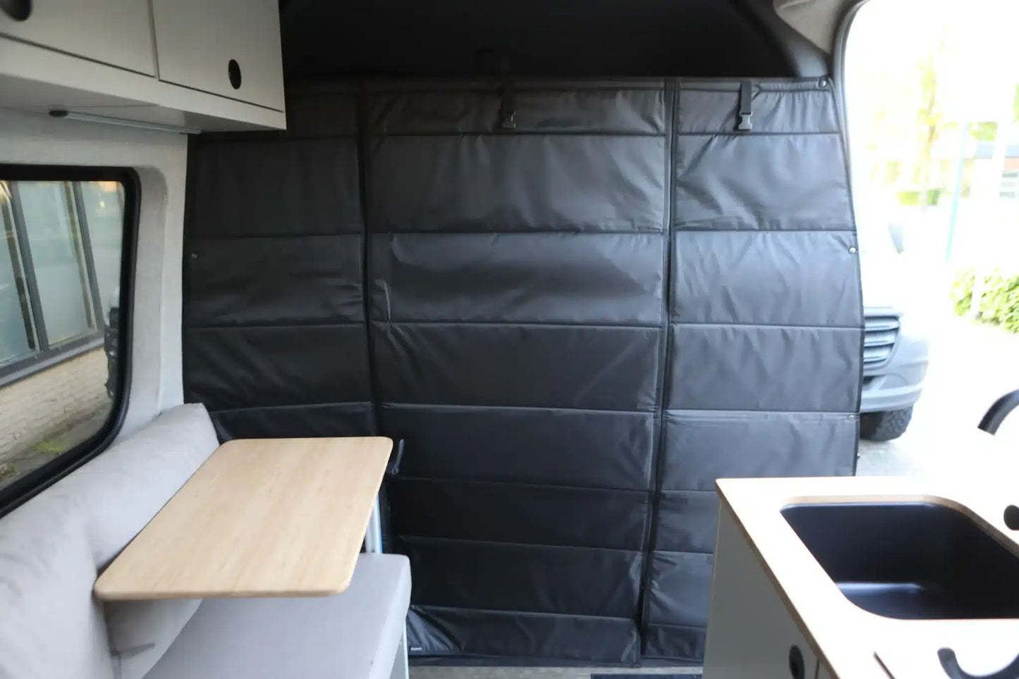 Solo Insulated Cab Partition / Sprinter - Trailborn Equipment