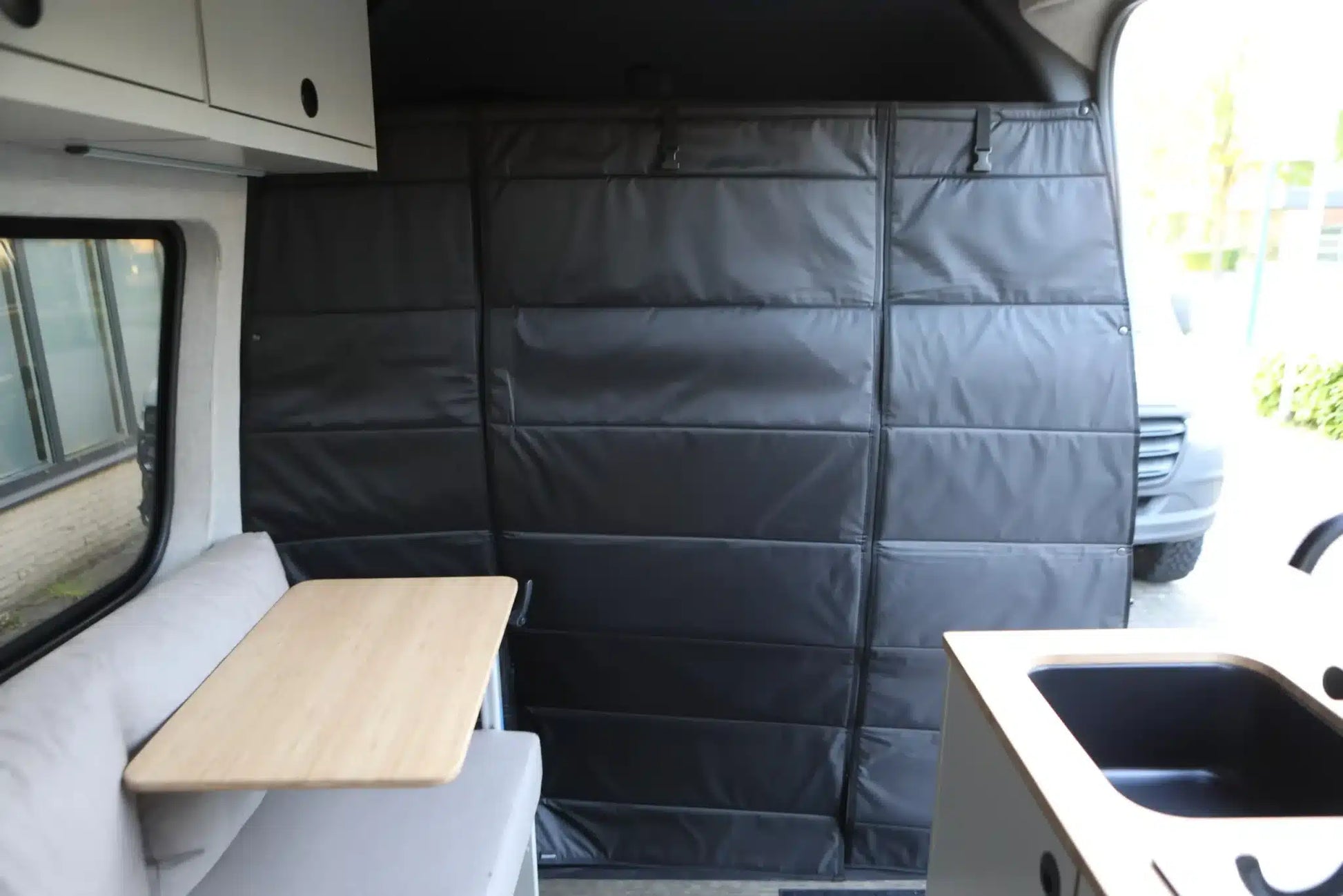 Solo Insulated Cab Partition / Sprinter - Trailborn Equipment