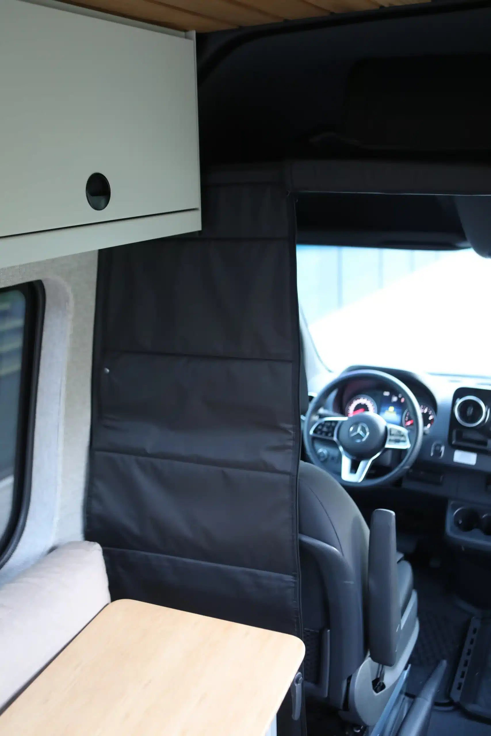 Solo Insulated Cab Partition / Sprinter - Trailborn Equipment
