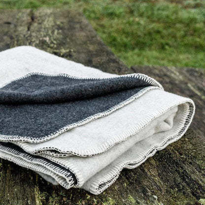 Petromax Wool Blanket, smoky white/dark grey - Trailborn Equipment